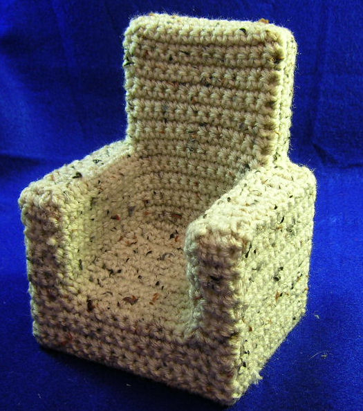 Finished chair without cushion.