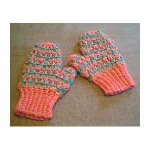 Checker Stitch Mittens