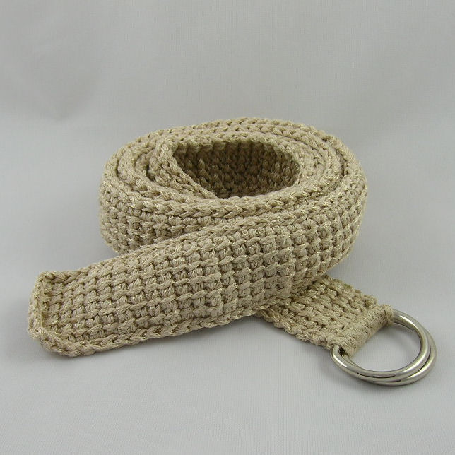 Afghan Stitch Belt