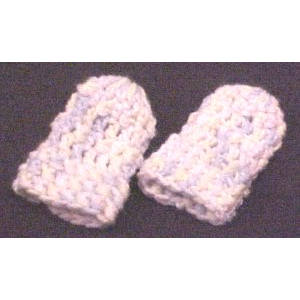 Infant's or Doll's Thumbless Mittens