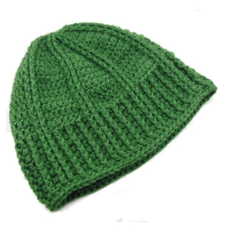 Mens Ribbed Hat