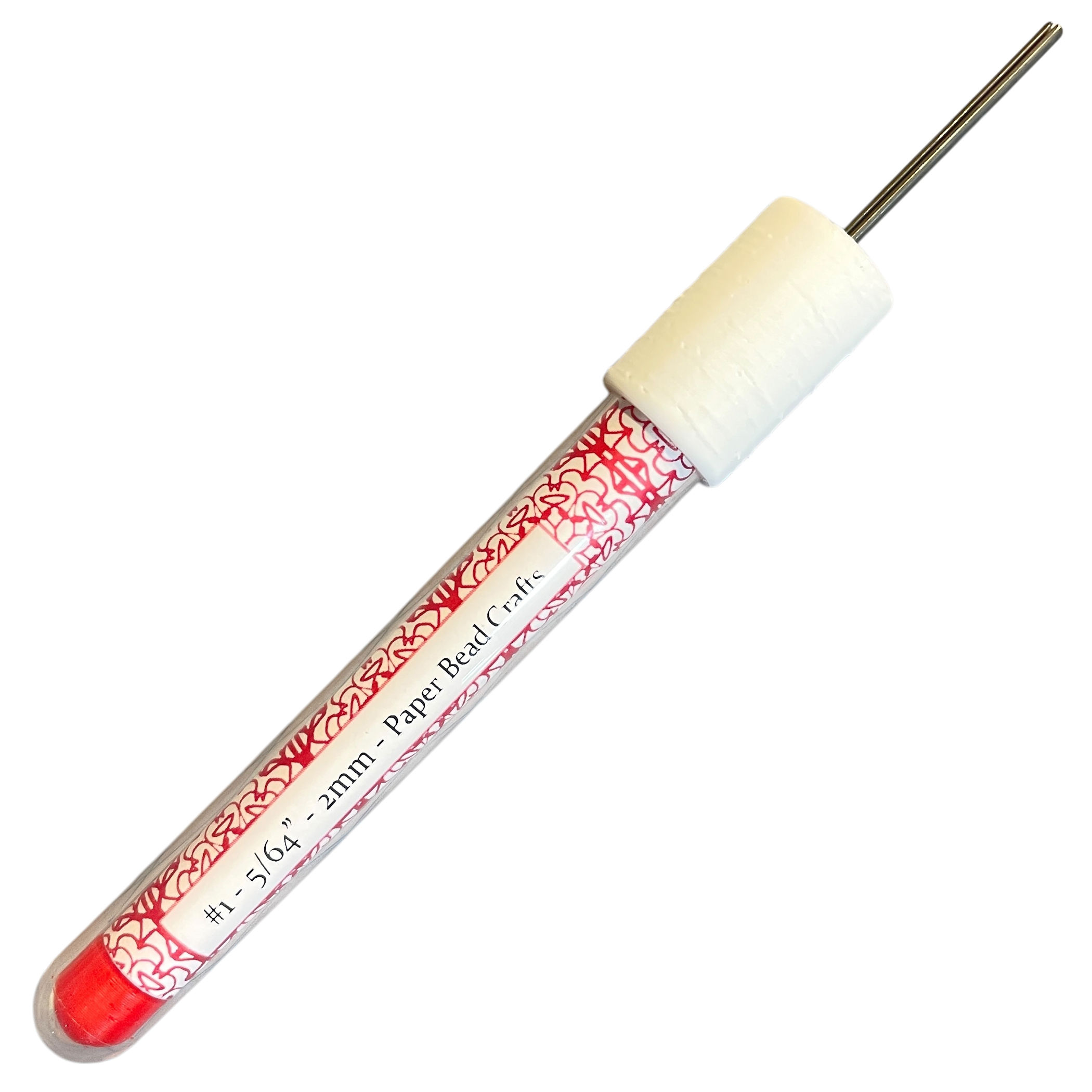 Single 5/64in Slotted Rainbow Filigree Paper Bead Roller