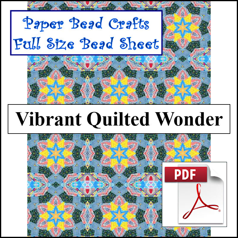 Vibrant Quilted Wonder