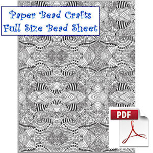 Black White Tangle - A Crochet pattern from jpfun.com