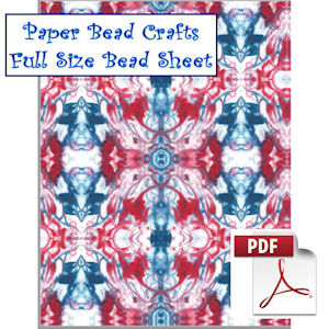 Shaving Cream in America's Colors - A Crochet pattern from jpfun.com
