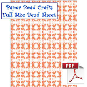 Orange Floral Filigree - A Crochet pattern from jpfun.com