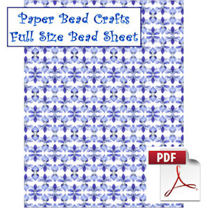Mini Blue Irises - A Crochet pattern from jpfun.com