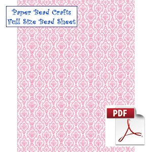 Pink Damask Wallpaper - A Crochet pattern from jpfun.com