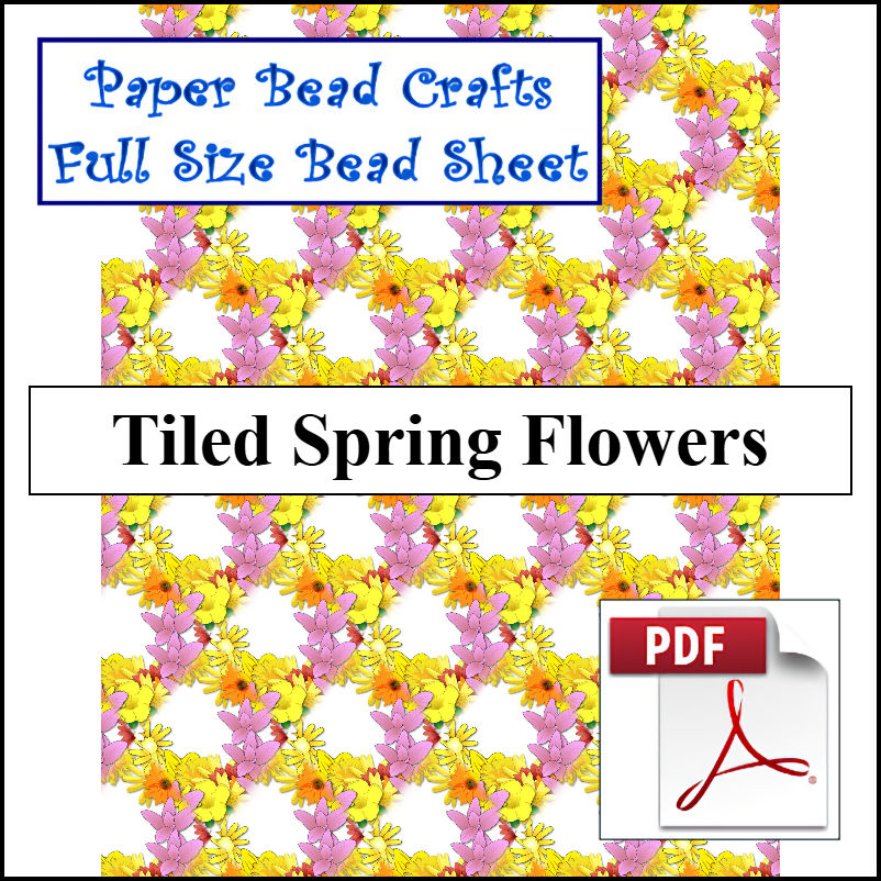 Tiled Spring Flowers