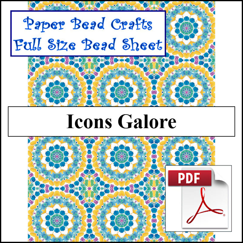 Icons Galore - A Crochet pattern from jpfun.com