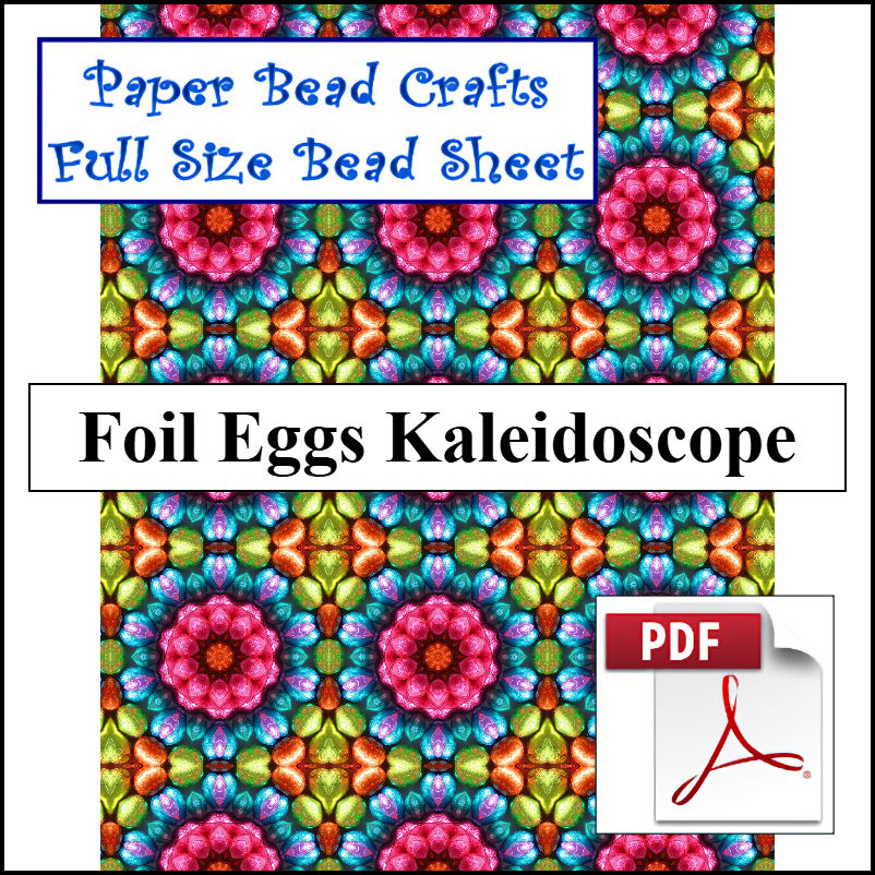 Foil Eggs Kaleidoscope