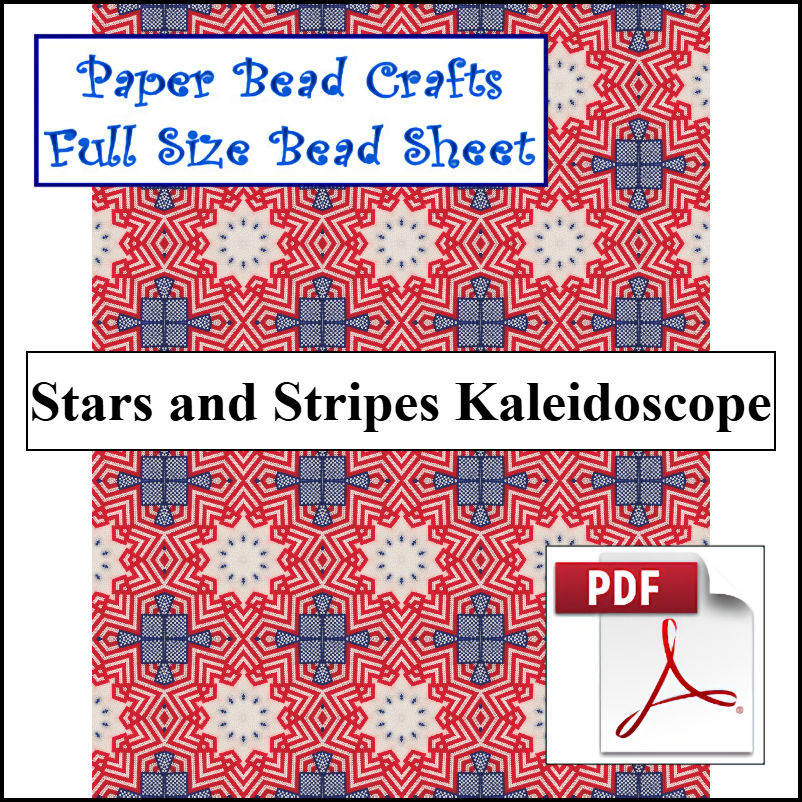 Stars and Stripes Kaleidoscope