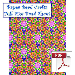Chaotic Rainbow Mandalas - A Crochet pattern from jpfun.com
