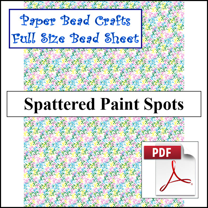 Spattered Paint Spots