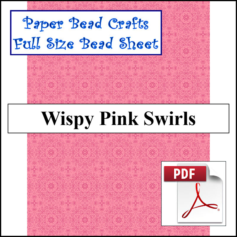 Wispy Pink Swirls