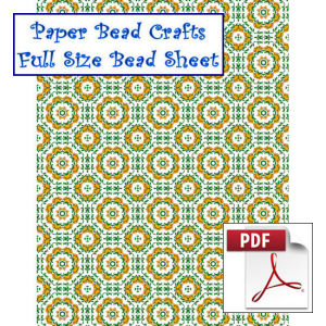 Golden Bells Tile - A Crochet pattern from jpfun.com