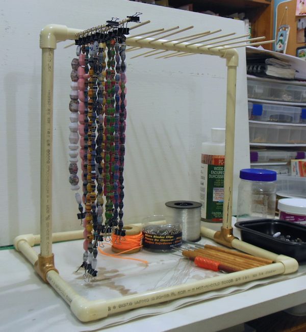 Paper Bead Drying Racks