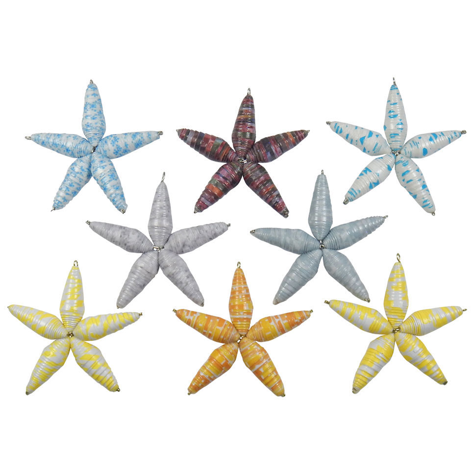 Paper Bead Star Ornament