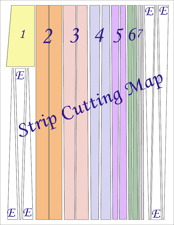 Cutting Template Map