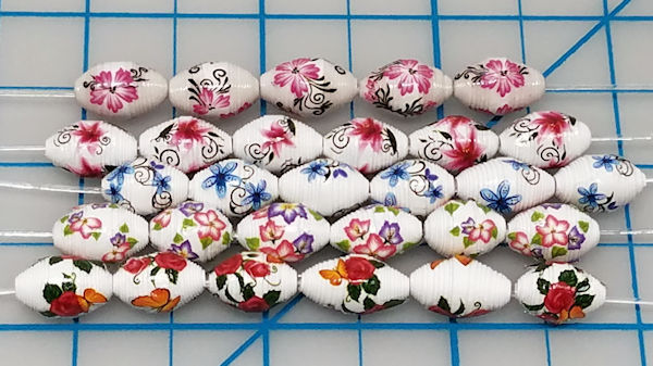 Applique Paper Beads