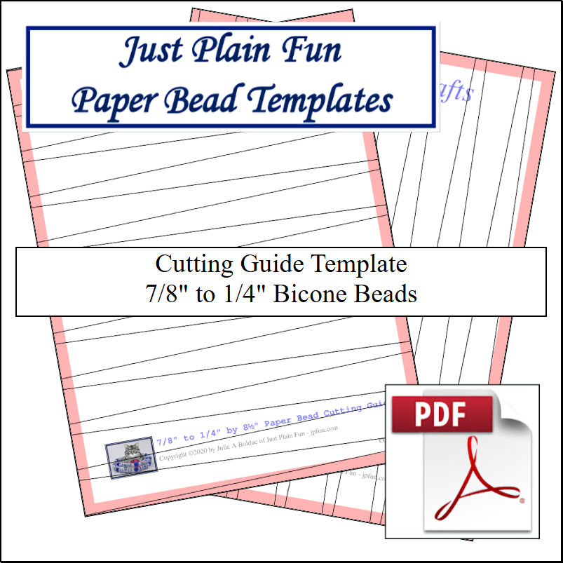 Templates 7/8in to 1/4in Strips