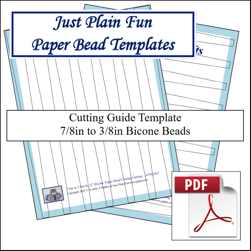 Templates 7/8in to 3/8in Strips