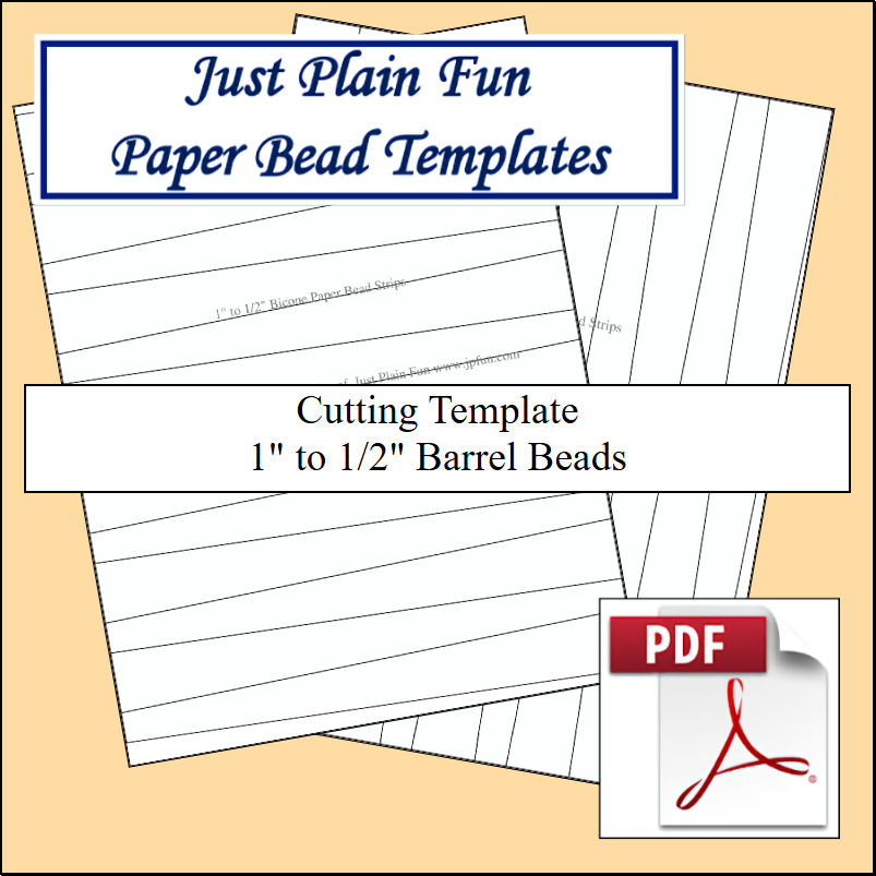 Templates 1in to 1/2in Strips