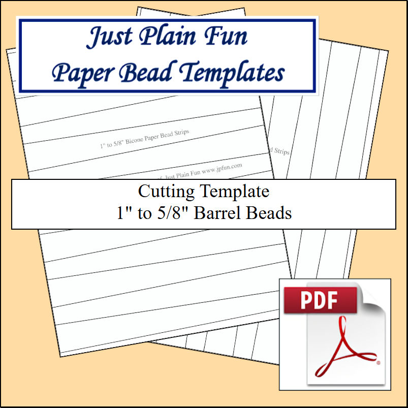Templates 1in to 5/8in Strips