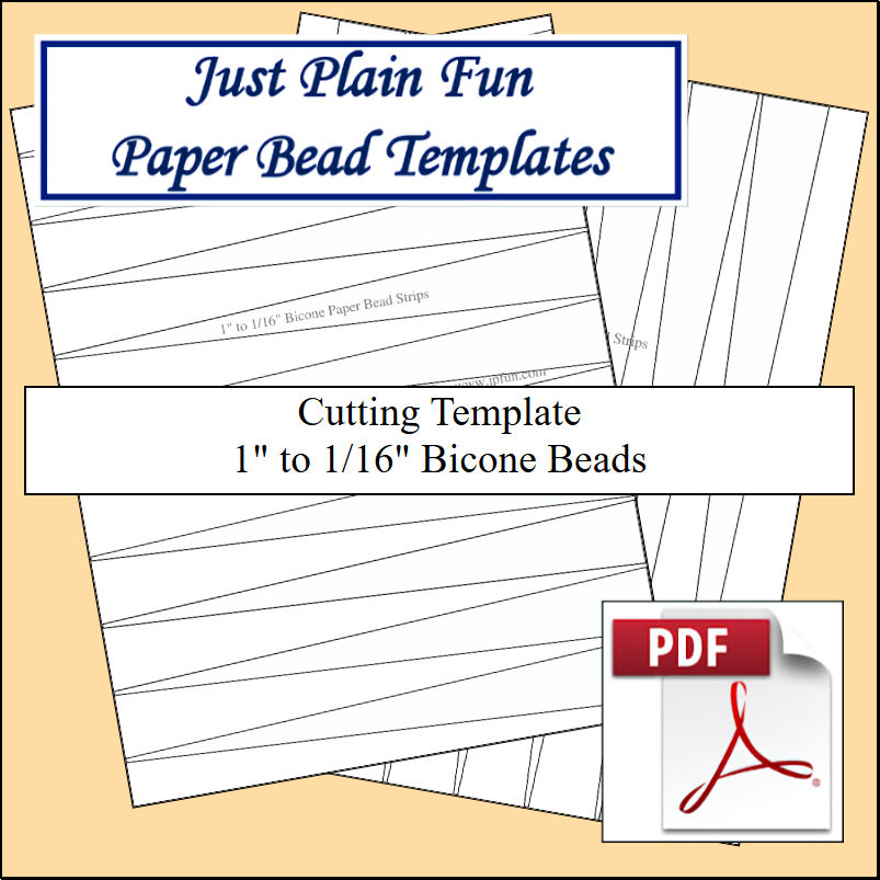Templates 1in to 1/16in Strips
