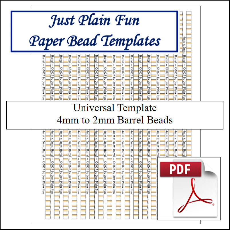 Templates 4mm to 2mm Strips