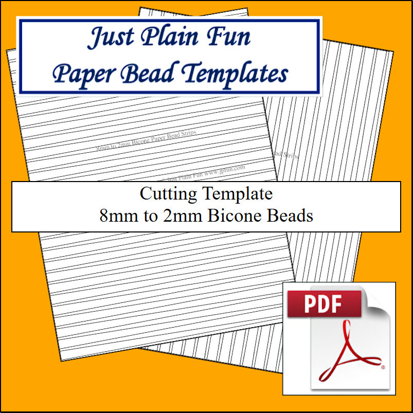 Templates 8mm to 2mm Strips