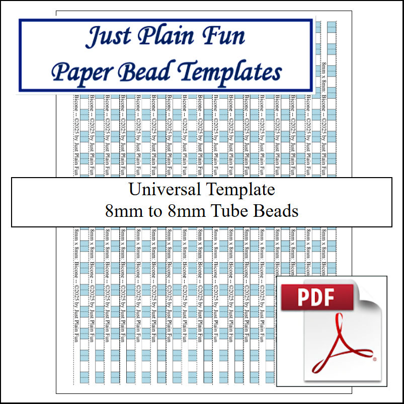 Templates 8mm to 8mm Strips
