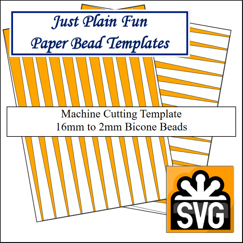 Templates 16mm to 2mm Strips Templates 16mm to 2mm Strips