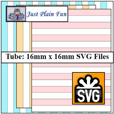 Paper Bead Cutting Machine Templates, 16mm x 16mm strips