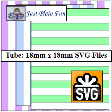 Paper Bead Cutting Machine Templates, 18mm x 18mm strips