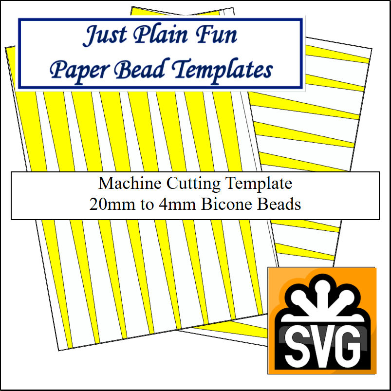 Templates 20mm to 4mm Strips Templates 20mm to 4mm Strips