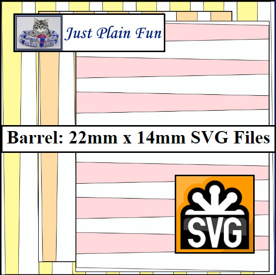 Paper Bead Cutting Machine Templates, 22mm x 14mm strips