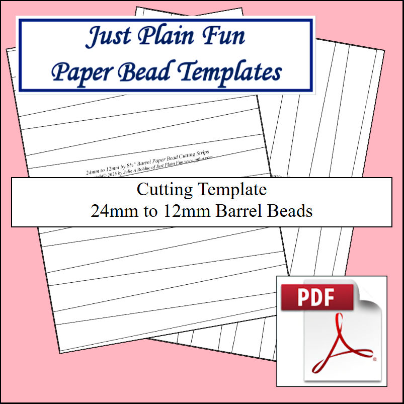 Templates 24mm to 12mm Strips