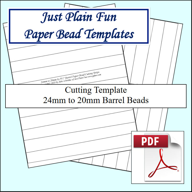 Templates 24mm to 20mm Strips