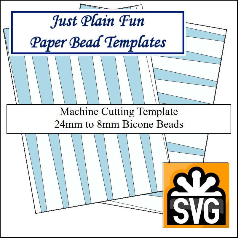 Templates 24mm to 8mm Strips