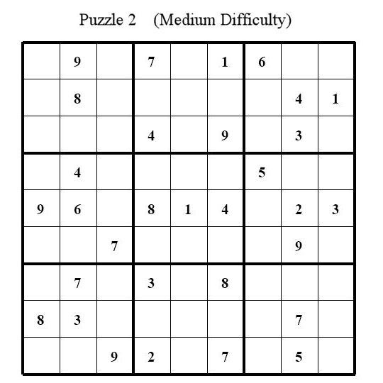 Sudoku Puzzle 2