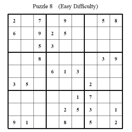 Sudoku Puzzle 8