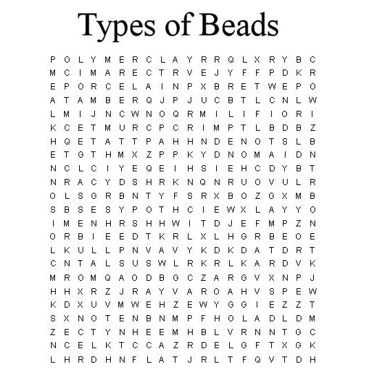 Types of Beads