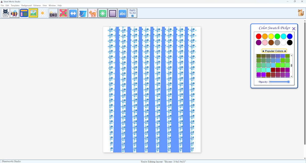 Edit Premade Paper Bead Strip Sheets