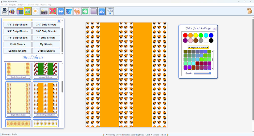 Built In Template Picker