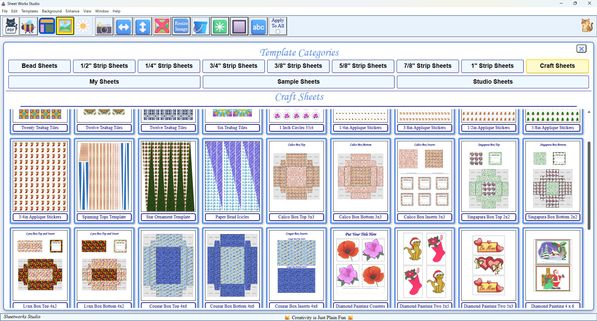 Craft Sheet Templates Diamond Painting Paper Bead Crafts, Gift Boxes