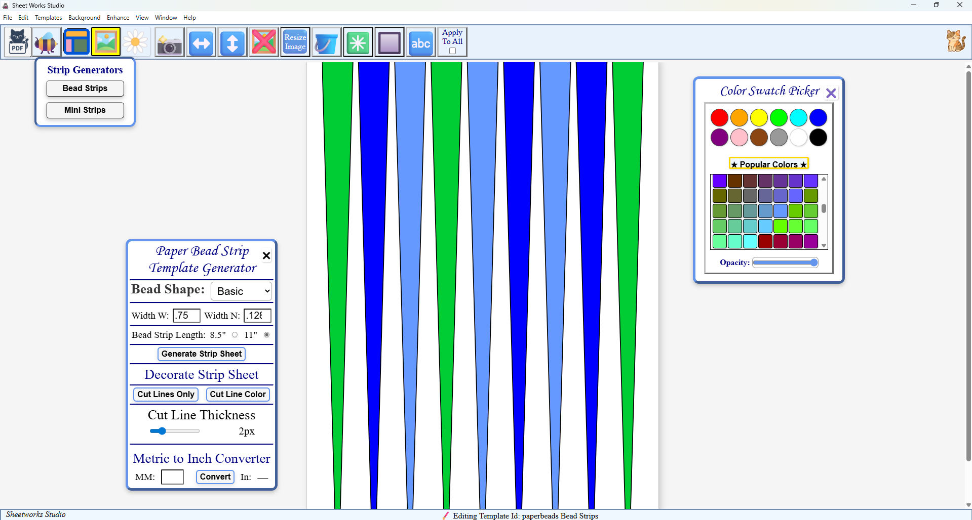 Make Your Own Strip Sheets