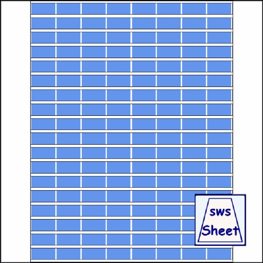 1/2-1/2x8.5in - Wrap Size: 1in
