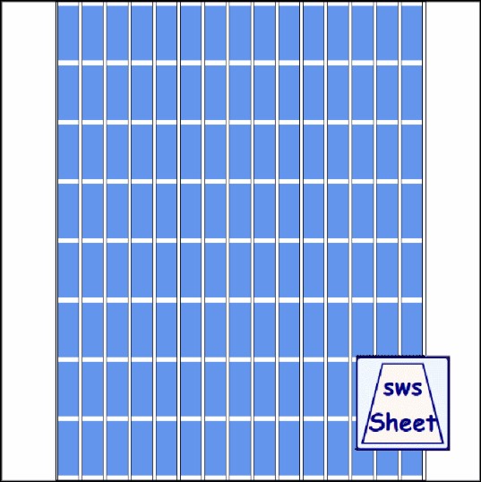  1/2-1/2x11in - Wrap Size: 1-1/4in