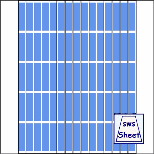  1/2-1/2x11in - Wrap Size: 2in